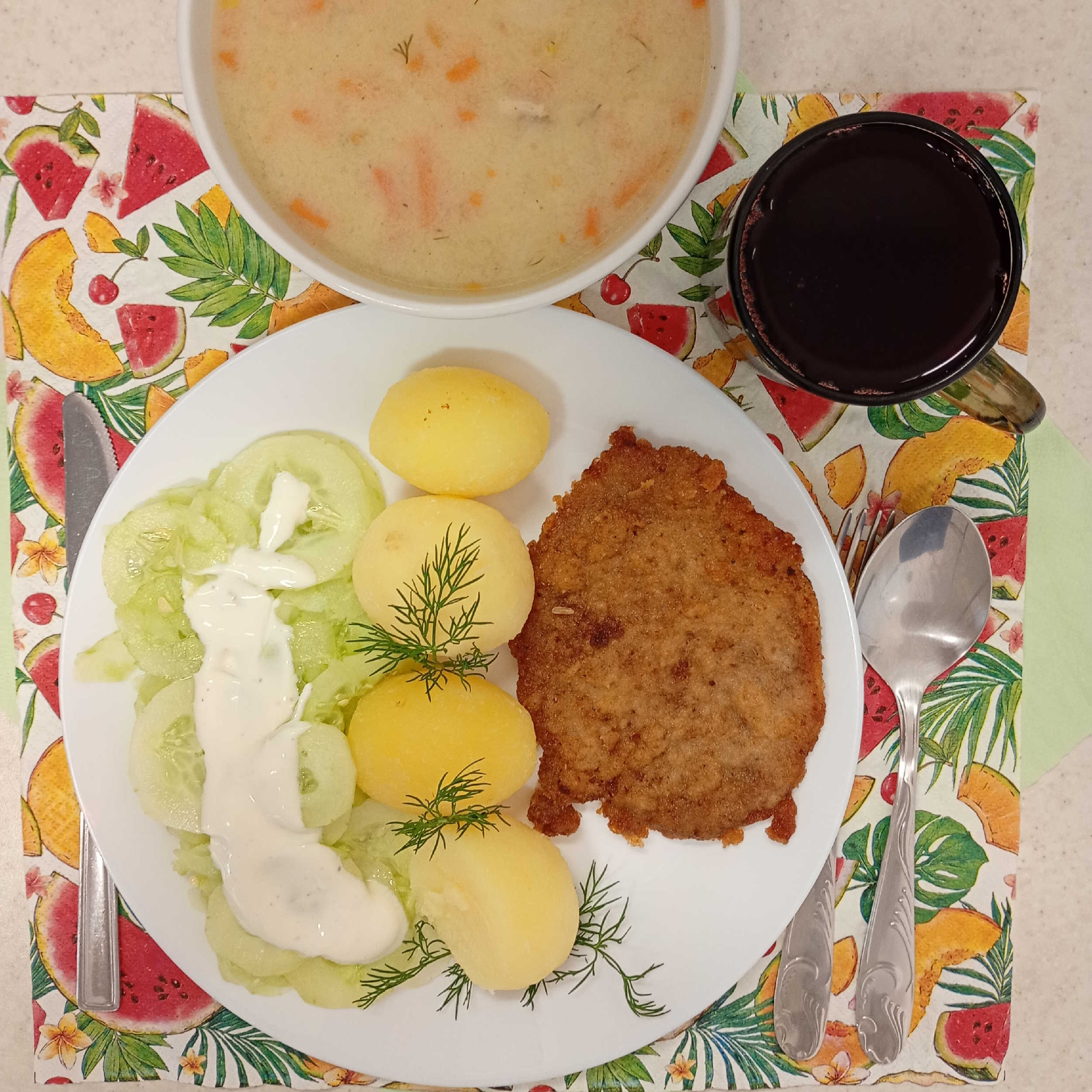 obiad dieta podstawowa