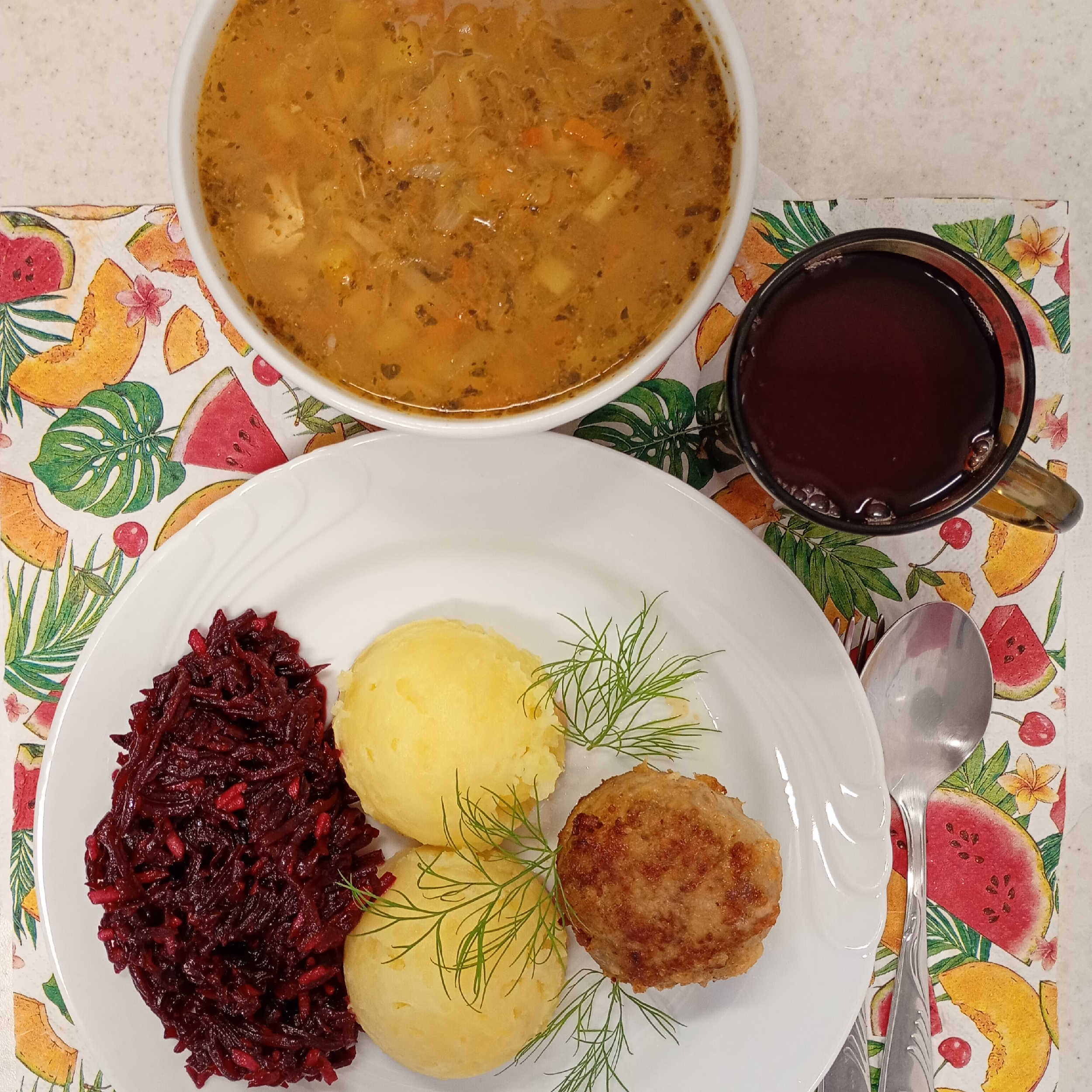 obiad dieta podstawowa