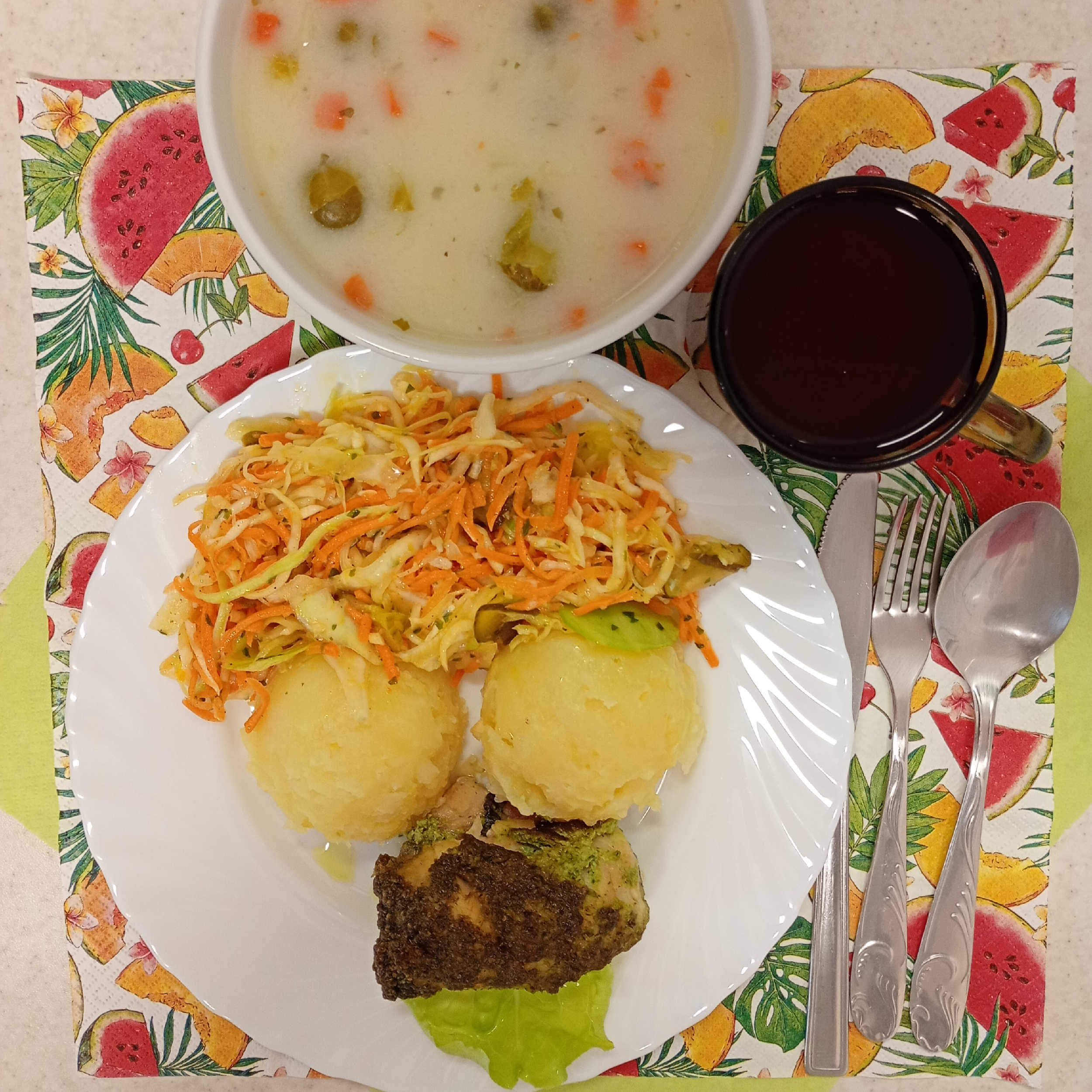 obiad dieta podstawowa