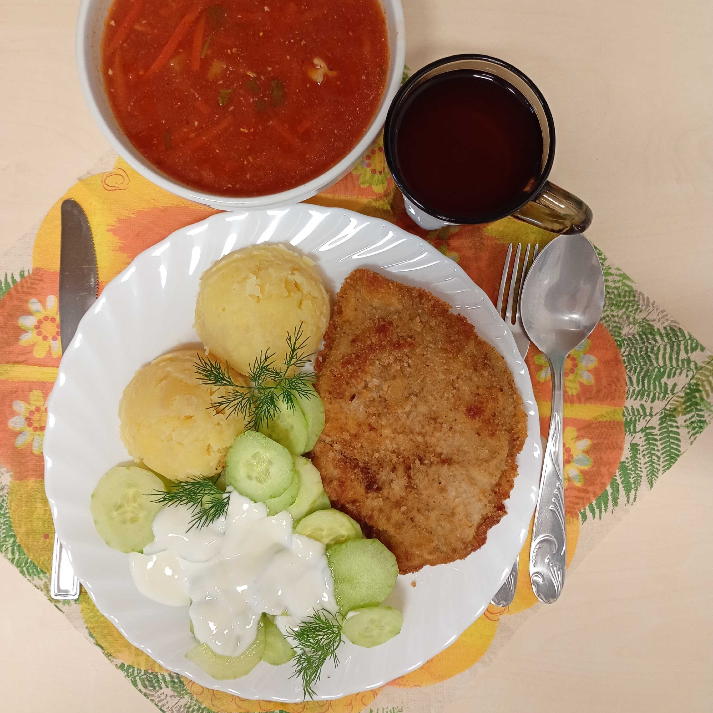 obiad dieta podstawowa