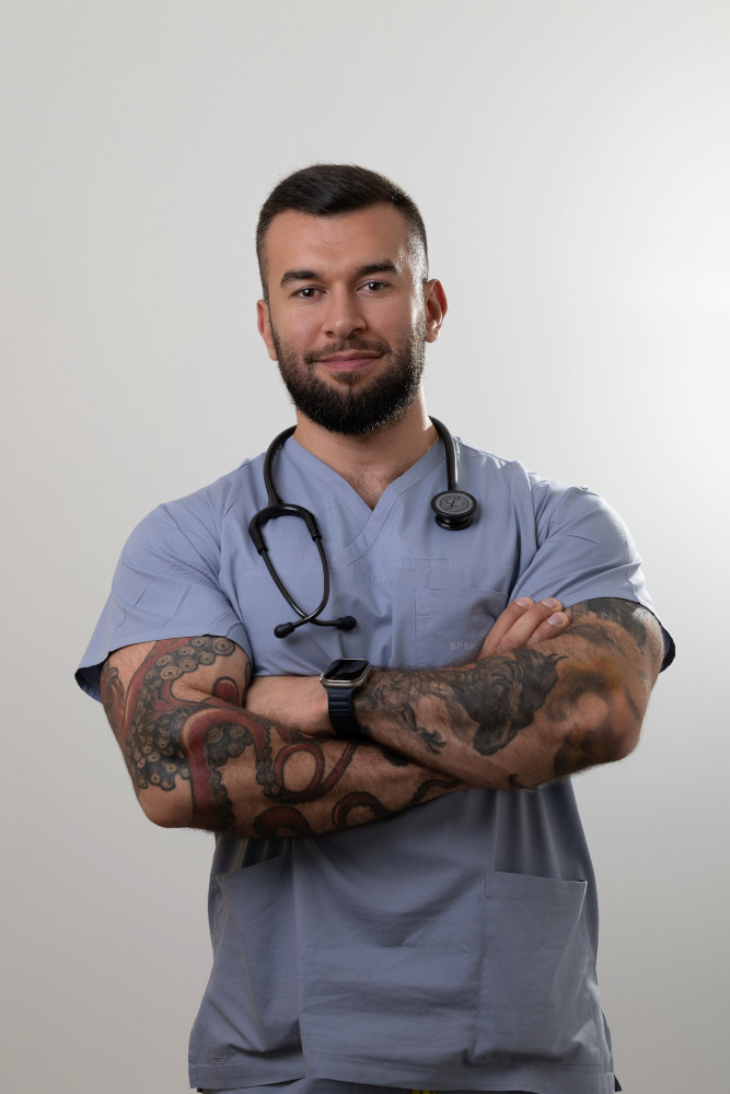 Lekarz rezydent - Andrii Bessarab zdjęcie w formacie jpg